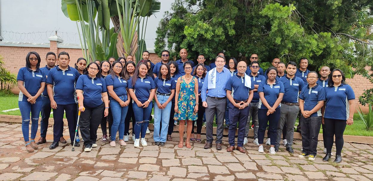 Équipe LABOREX MADAGASCAR à ANTANANARIVO